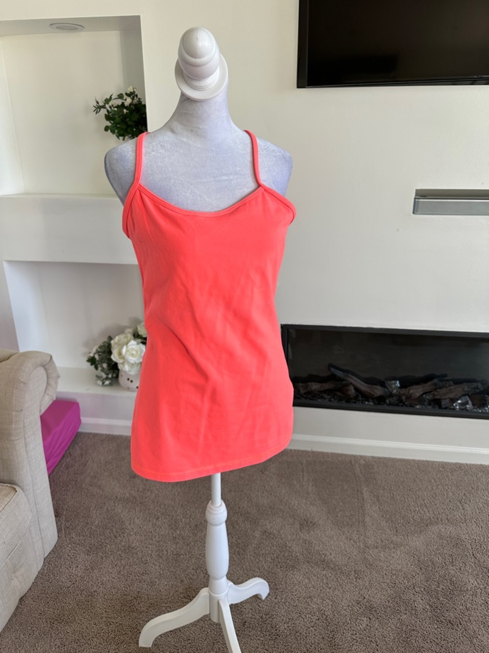 lululemon athletica Coral Spaghetti-Strap Tank